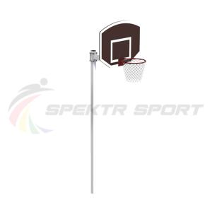 Купить Стойка стритбольная со щитом стационарная SP D 411 в Сибае 
