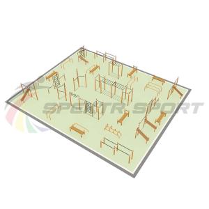 Купить Парковая площадка для Воркаут и WRK 6_76mm в Сибае 
