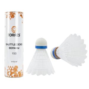 Купить Воланы для бадминтона Torres 150 (нейлон) BD20108 в Сибае 